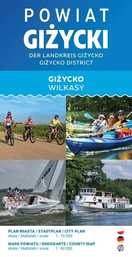 Książka - Powiat Giżycki. Mapa turystyczna