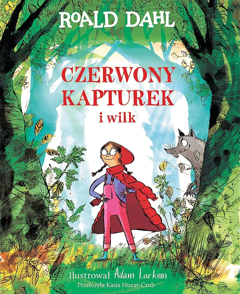 Książka - Czerwony Kapturek i wilk