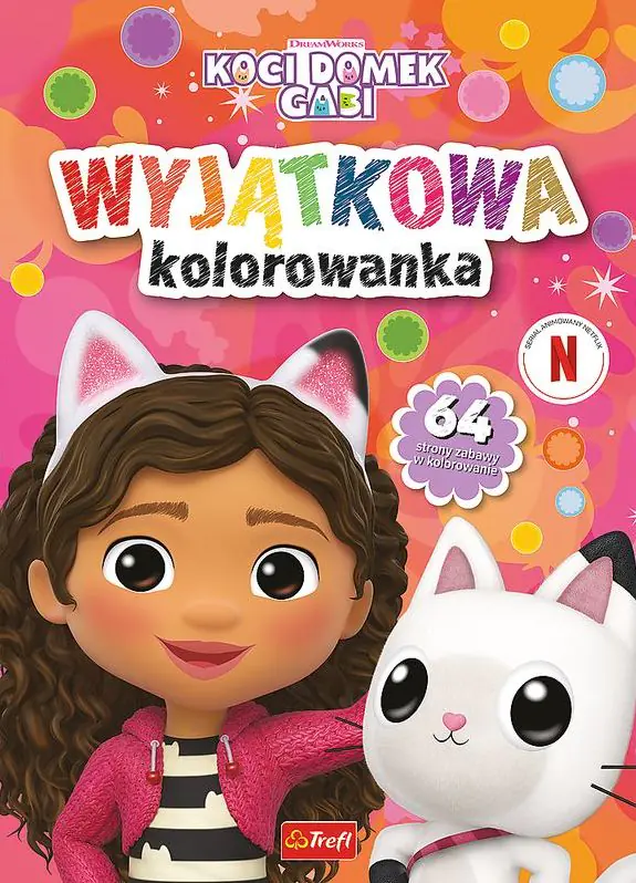 Książka - Koci Domek Gabi Wyjątkowa kolorowanka