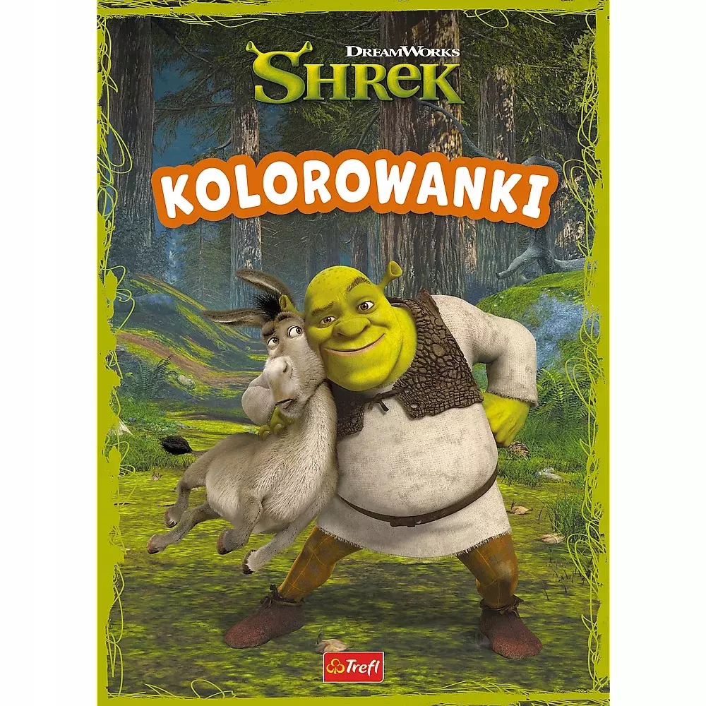 Książka - Shrek. Kolorowanki