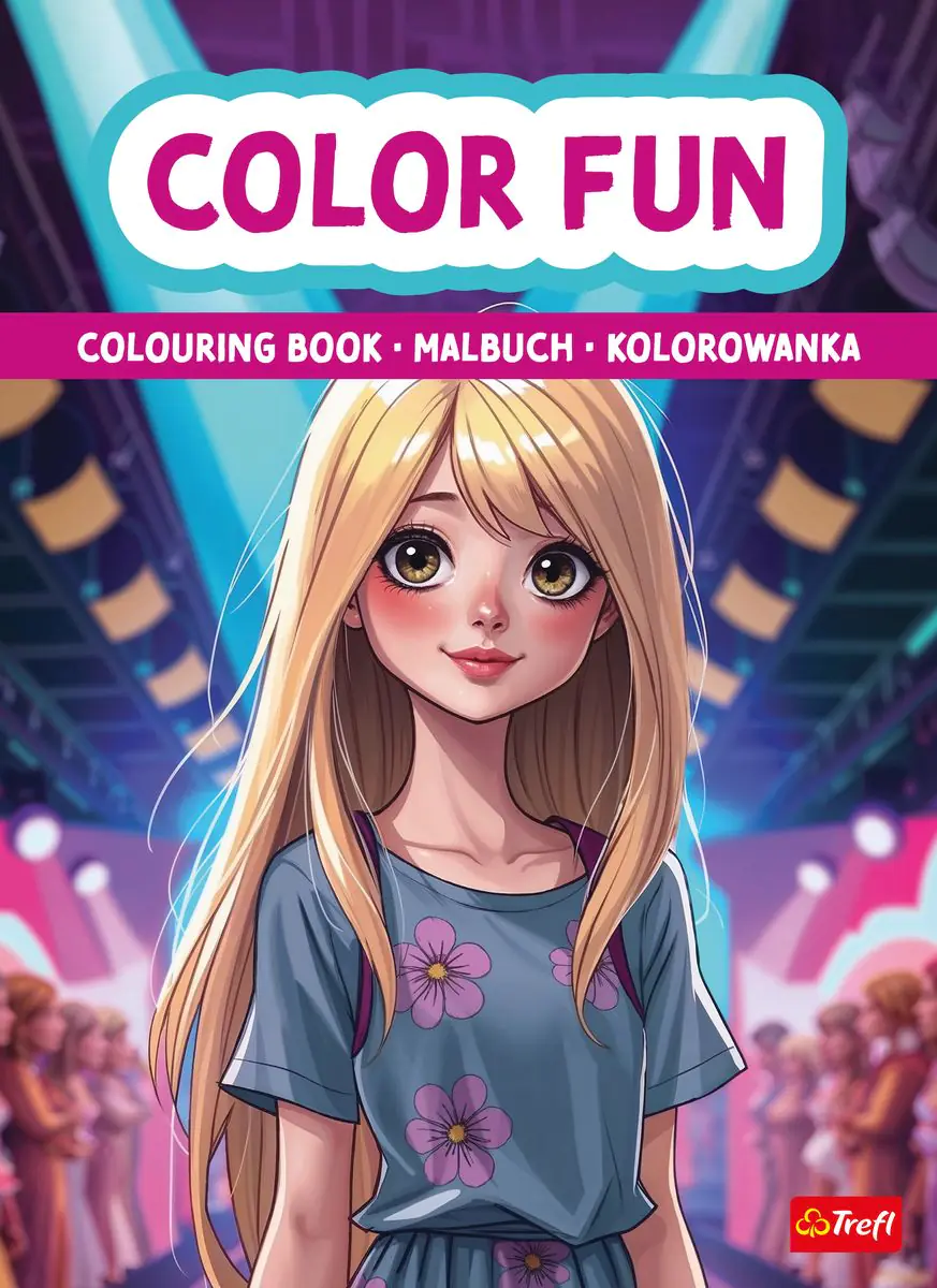 Książka - Modelki. Kolorowanka. Malbuch. Colouring book