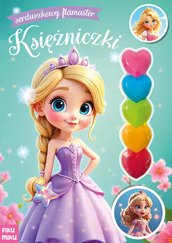 Książka - Księżniczki. Serduszka