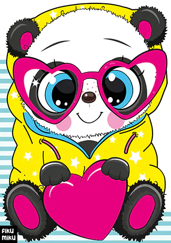 Książka - Panda. Wykrojnik