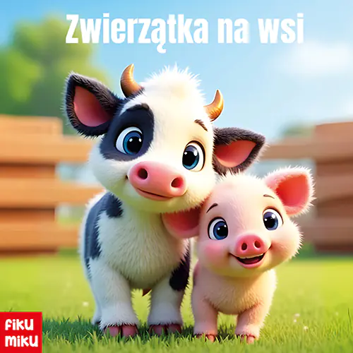 Książka - Zwierzątka na wsi