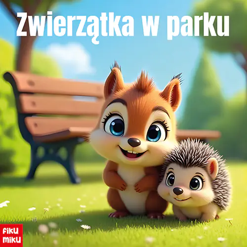 Książka - Zwierzątka w parku
