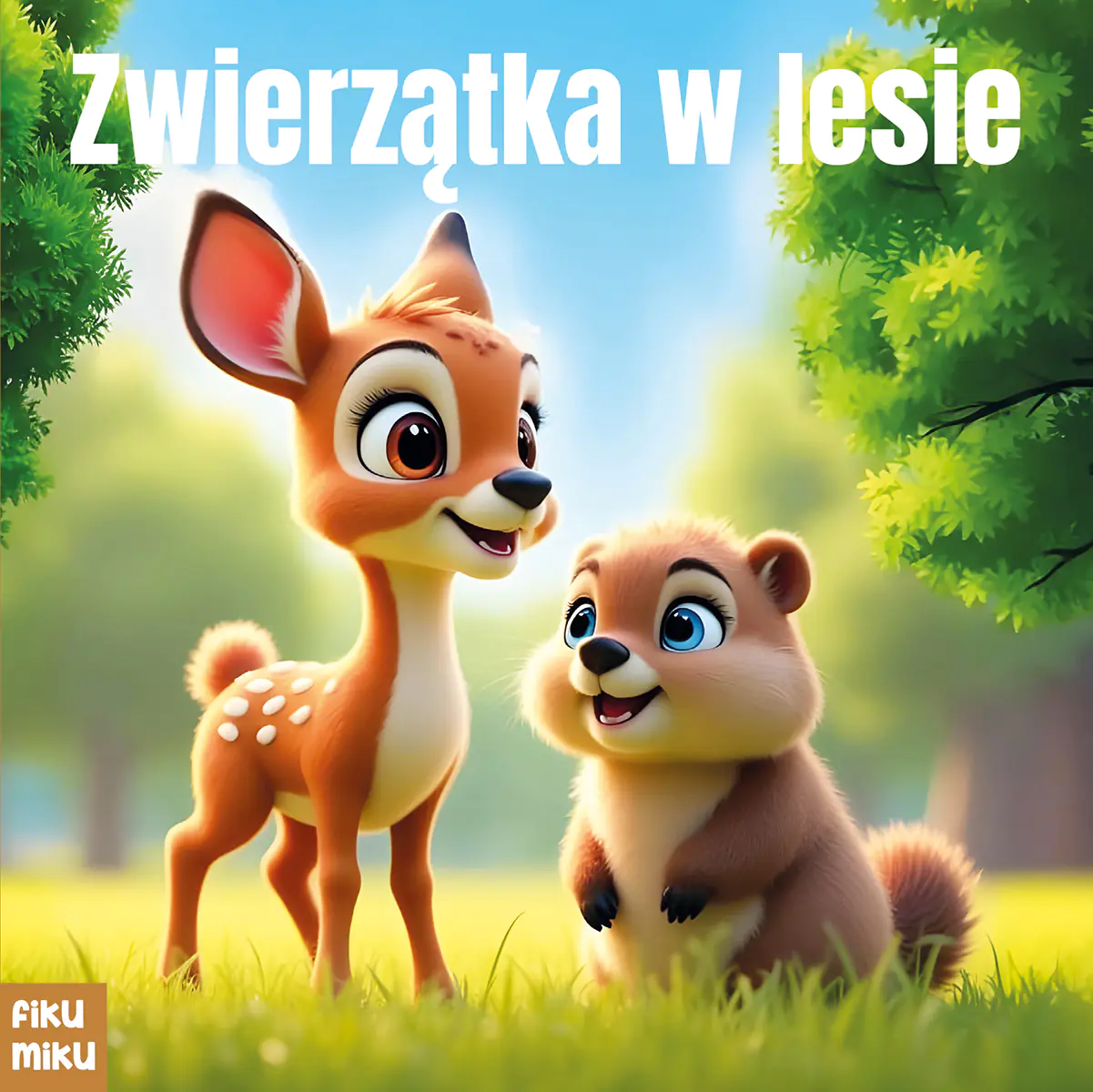 Książka - Zwierzątka w lesie