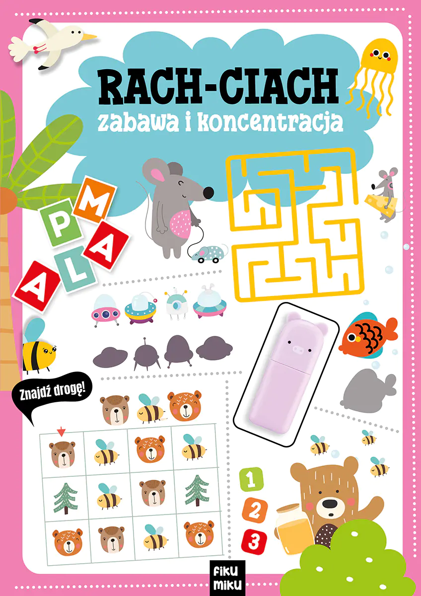 Książka - Rach-ciach zabawa i koncentracja