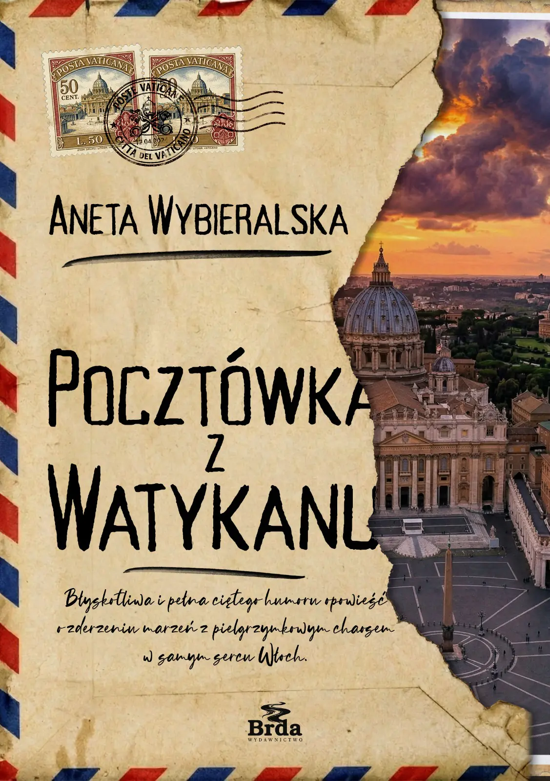 Książka - Pocztówka z Watykanu