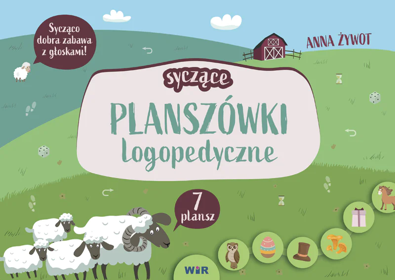 Książka - Syczące planszówki logopedyczne