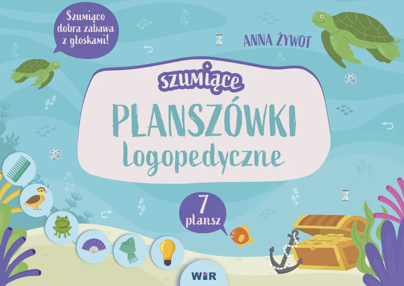 Książka - Szumiące planszówki logopedyczne