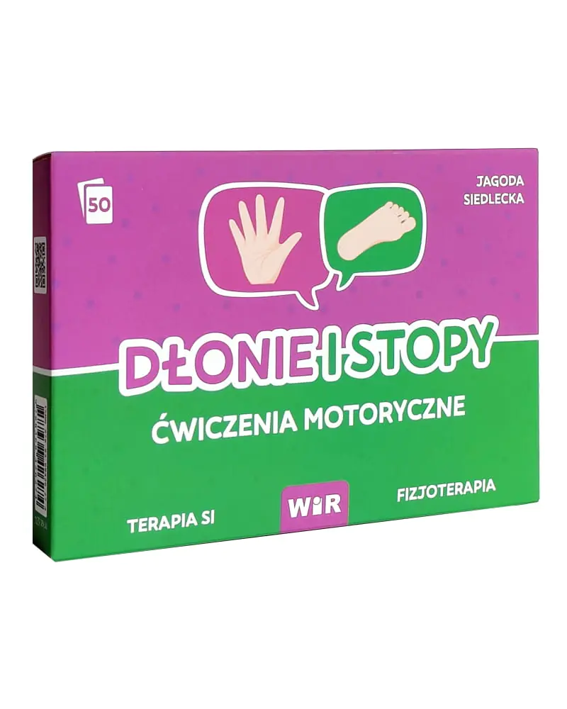 Książka - Dłonie i stopy Ćwiczenia motoryczne