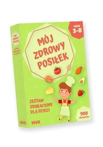 Książka - Mój zdrowy posiłek. Zestaw edukacyjny dla dzieci
