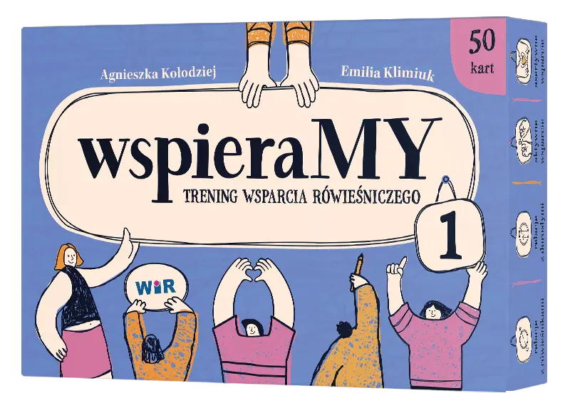 Książka - WspieraMY Trening wsparcia równieśniczego zestaw 1