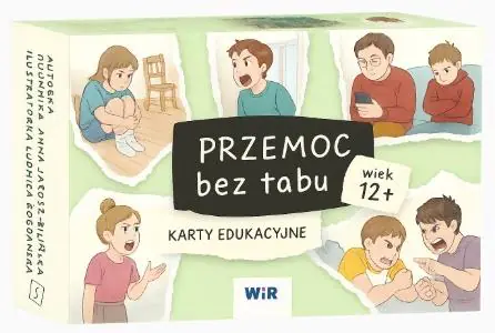 Książka - Przemoc bez tabu Karty edukacyjne dla dzieci w wieku 12+
