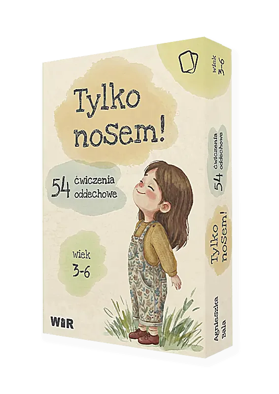 Książka - Tylko nosem! 54 ćwiczenia oddechowe