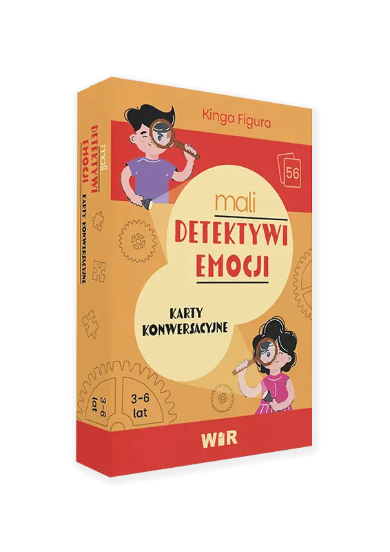 Książka - Mali detektywi emocji Karty konwersacyjne  3-6 lat