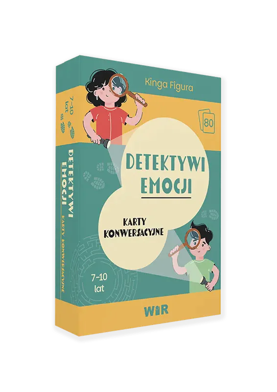 Książka - Detektywi emocji Karty konwersacyjne 7-10 lat