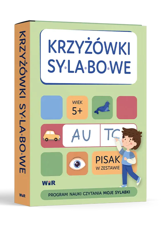 Książka - Krzyżówki sylabowe