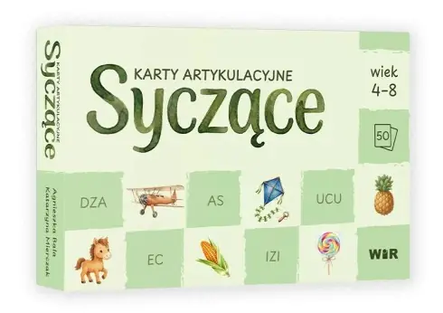 Książka - Karty artykulacyjne Syczące