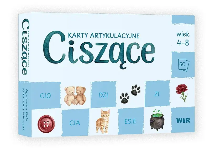 Książka - Karty artykulacyjne Ciszące