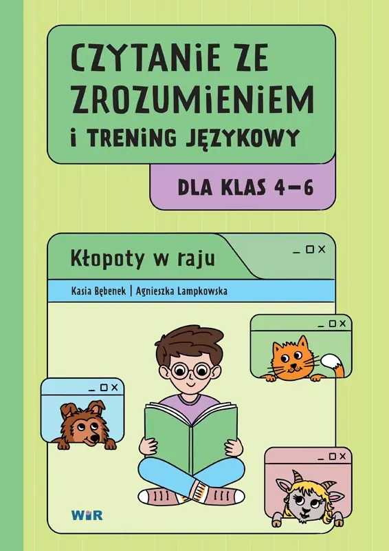 Książka - Czytanie ze zrozumieniem i trening językowy dla klas 4&ndash;6. Kłopoty w raju