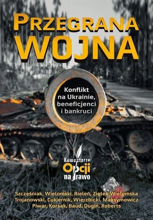 Książka - Przegrana wojna