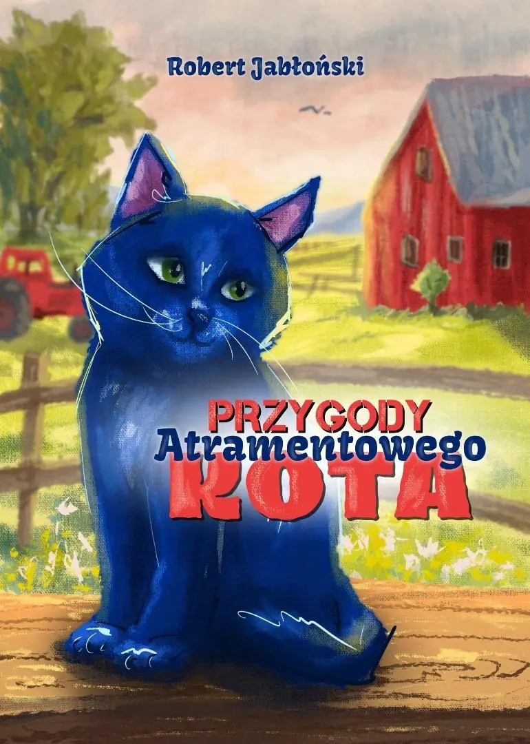 Książka - Przygody atramentowego kota