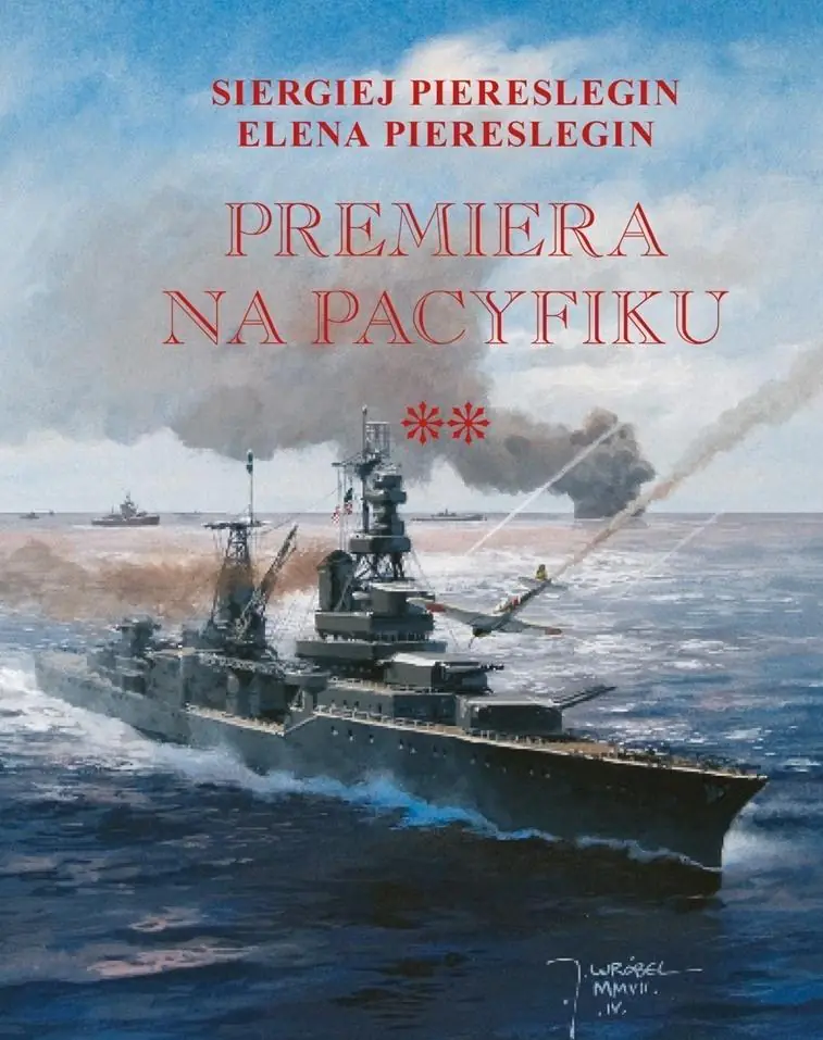 Książka - Premiera na Pacyfiku T.2 TW