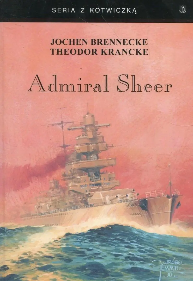 Książka - Admiral Sheer. Krążownik dwóch oceanów w.3