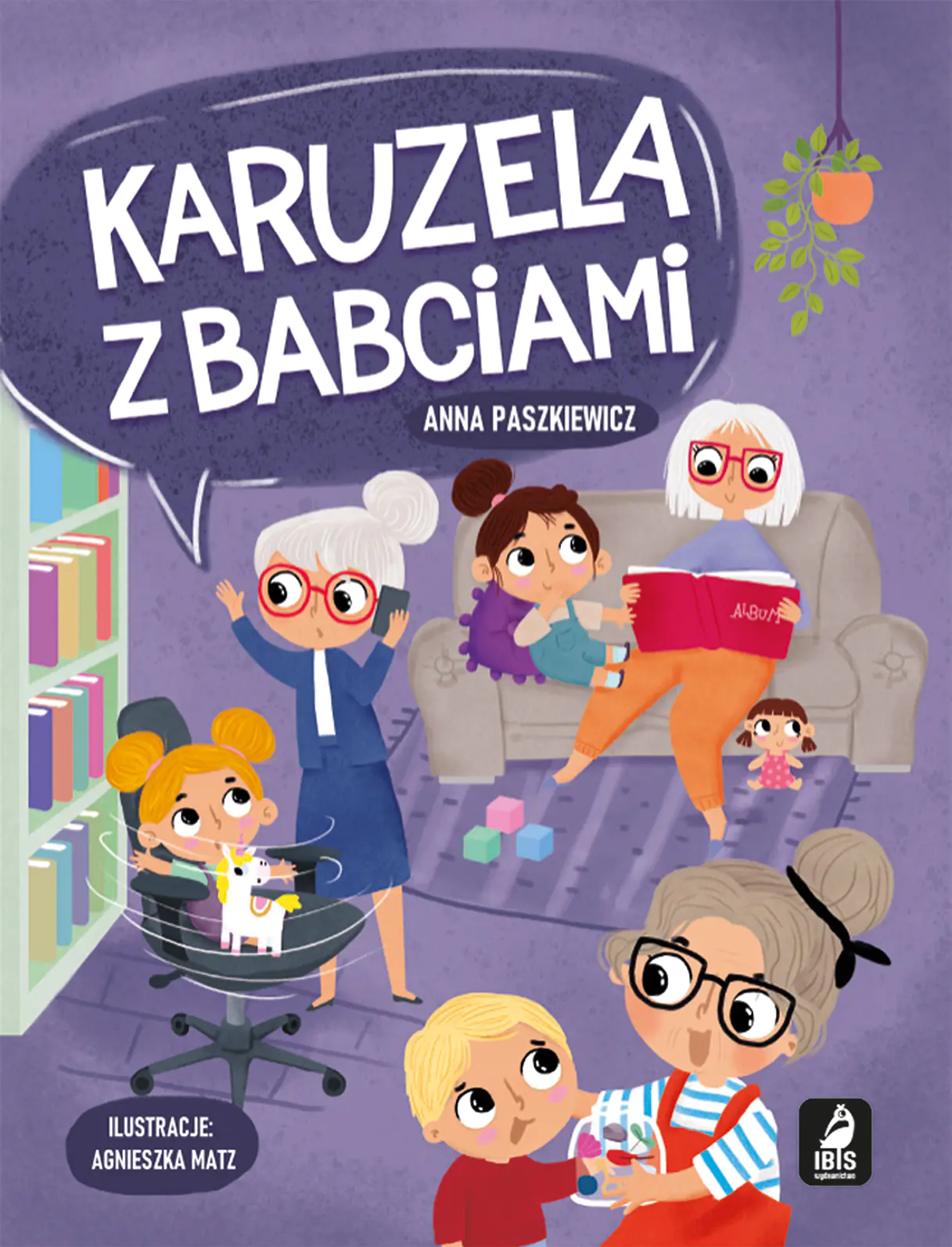 Książka - Karuzela z babciami