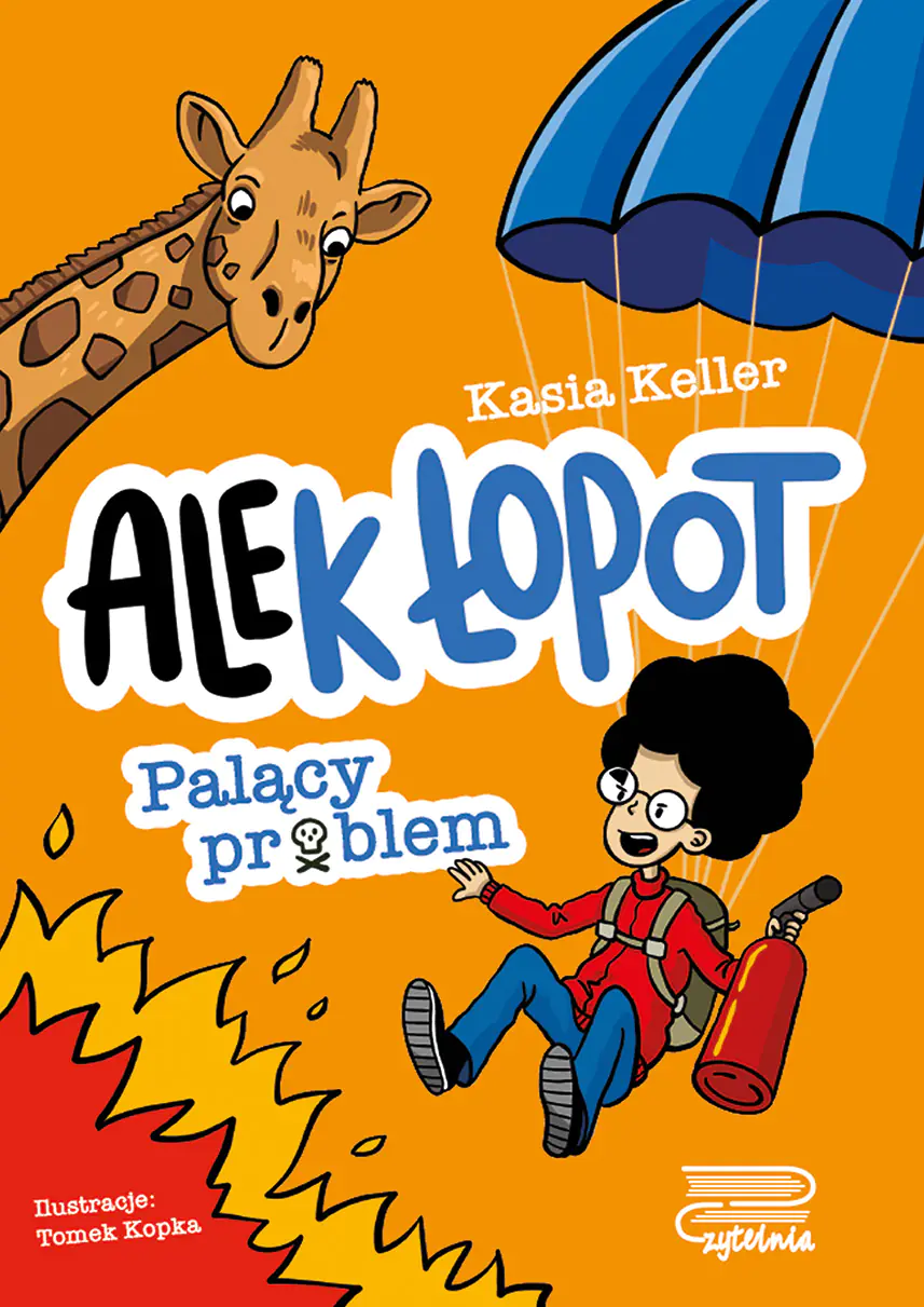 Książka - Palący problem. Ale(k) Łopot. Tom 2