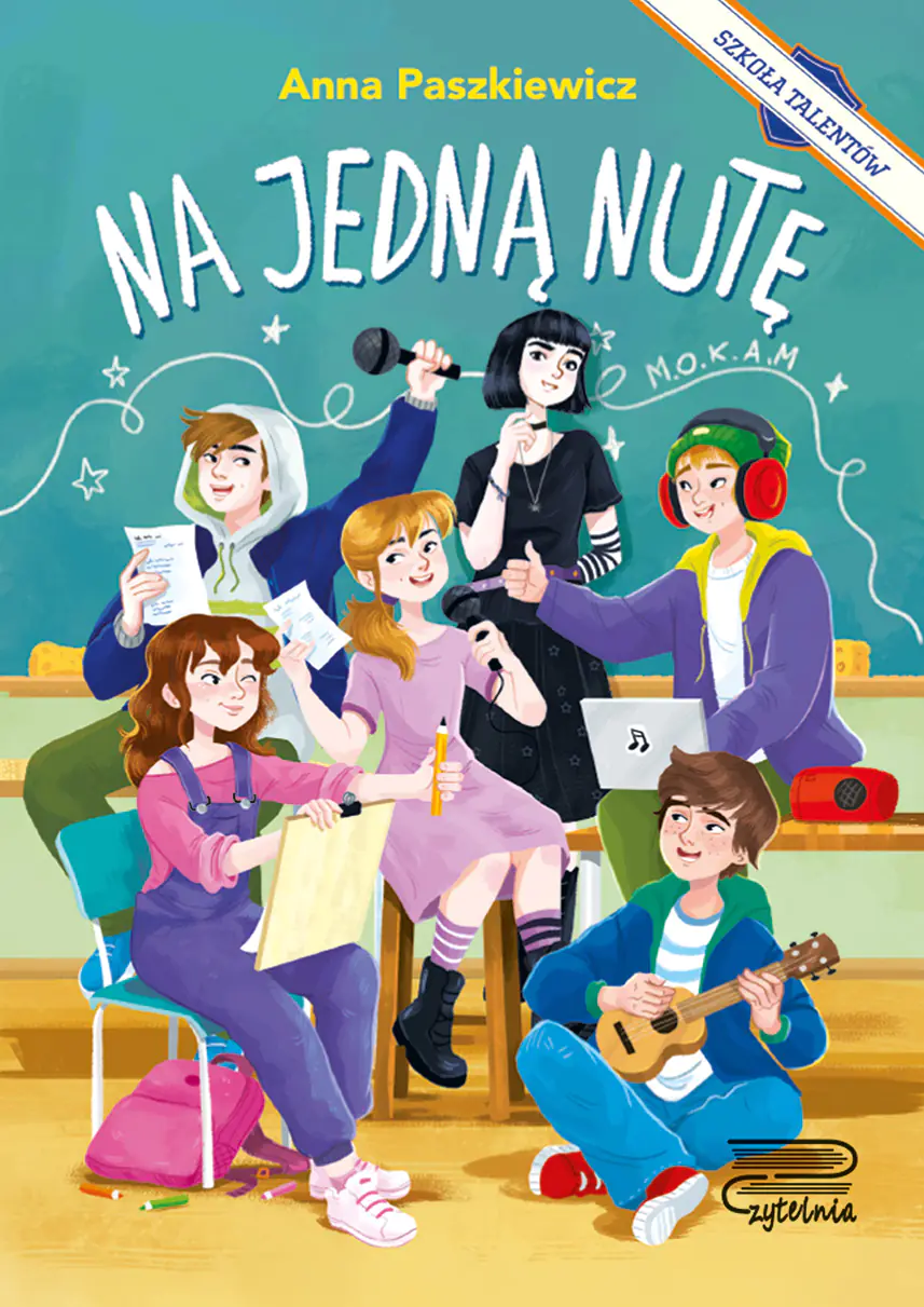 Książka - Na jedną nutę. Szkoła Talentów