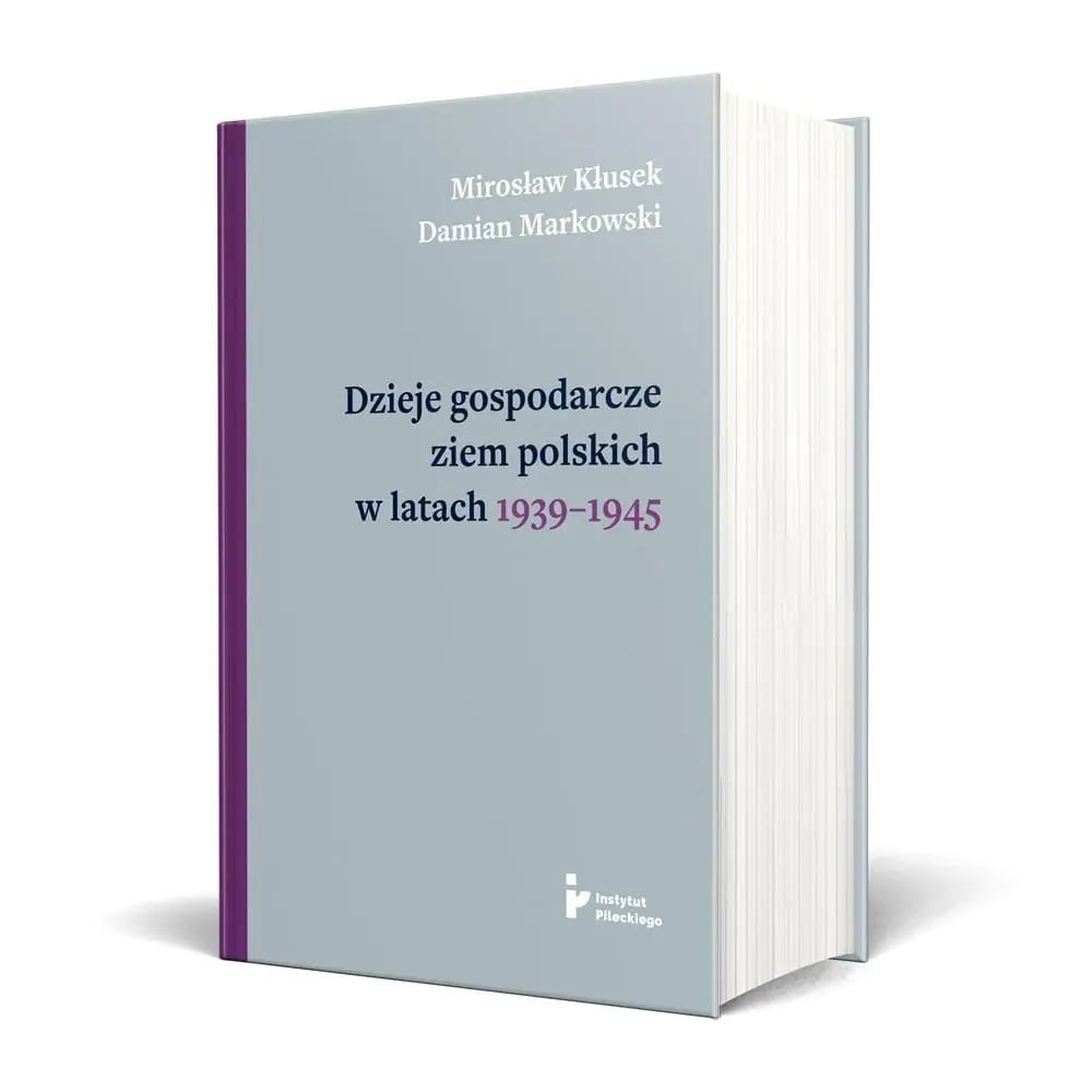 Książka - Dzieje gospodarcze ziem polskich w latach 1939...
