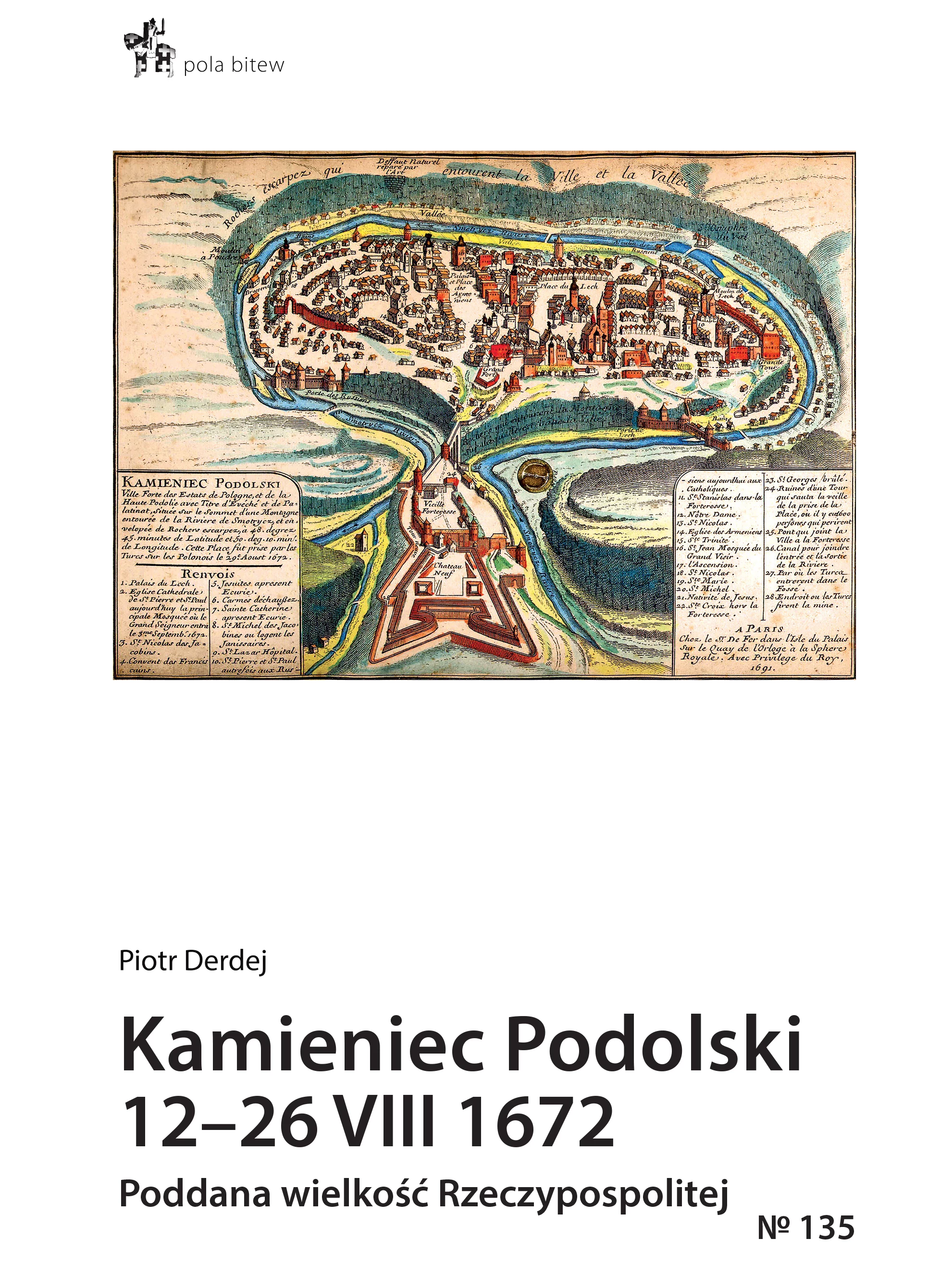 Książka - Kamieniec Podolski 12-26 VIII 1672