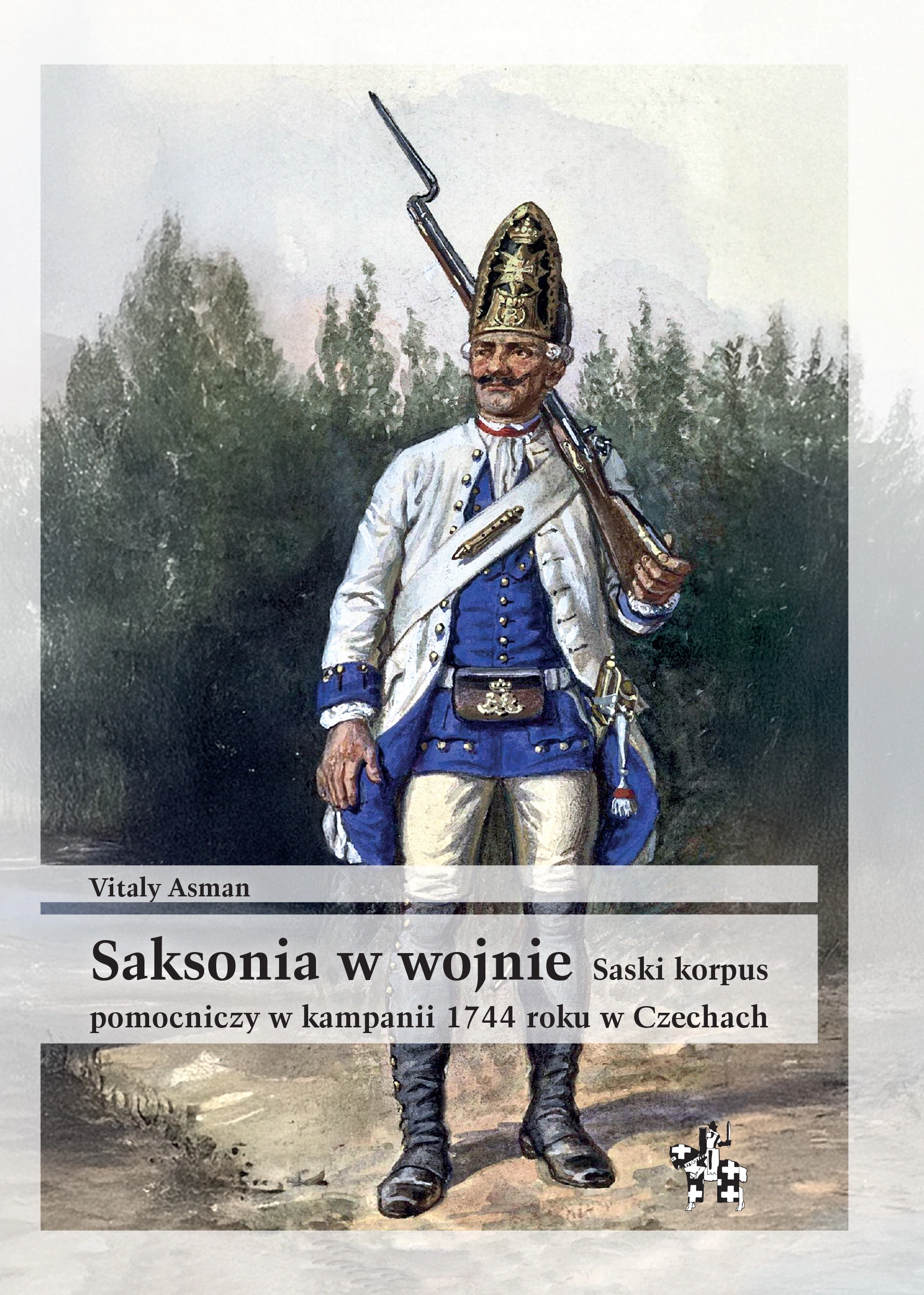 Książka - Saksonia w wojnie saski korpus pomocniczy w kampan