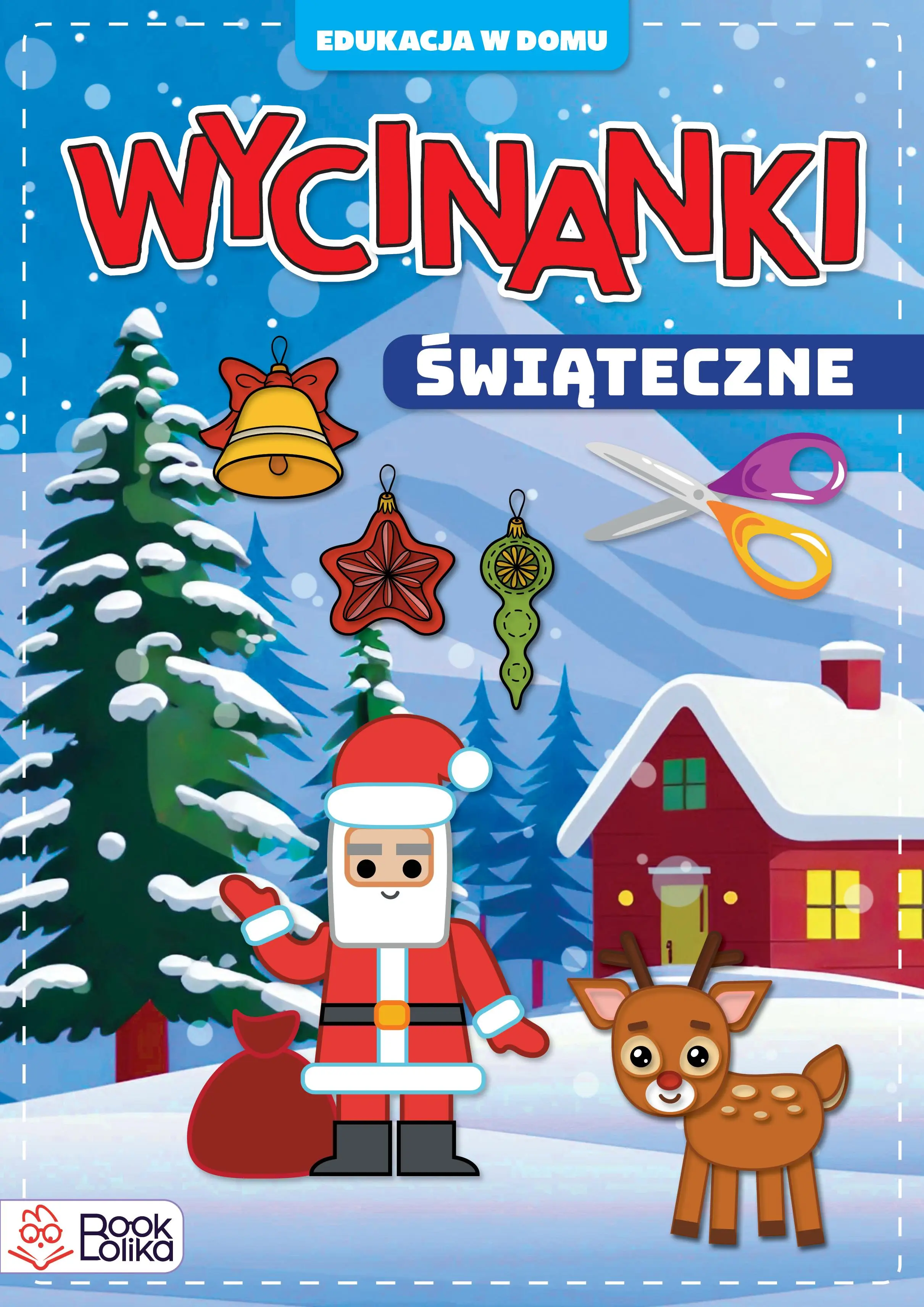 Książka - Świąteczne wycinanki