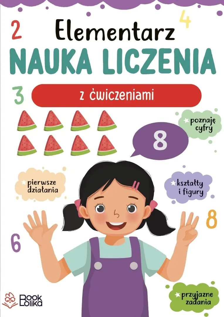 Książka - Elementarz nauka liczenia z ćwiczeniami