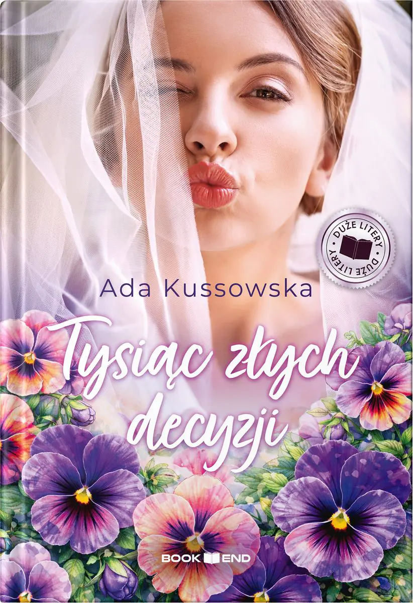Książka - Tysiąc złych decyzji. Duże Litery