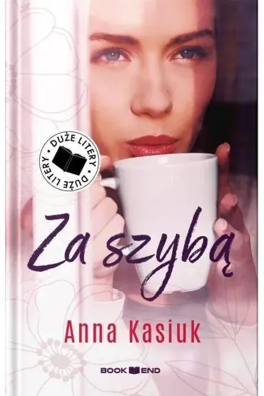 Książka - Za szybą. Duże litery