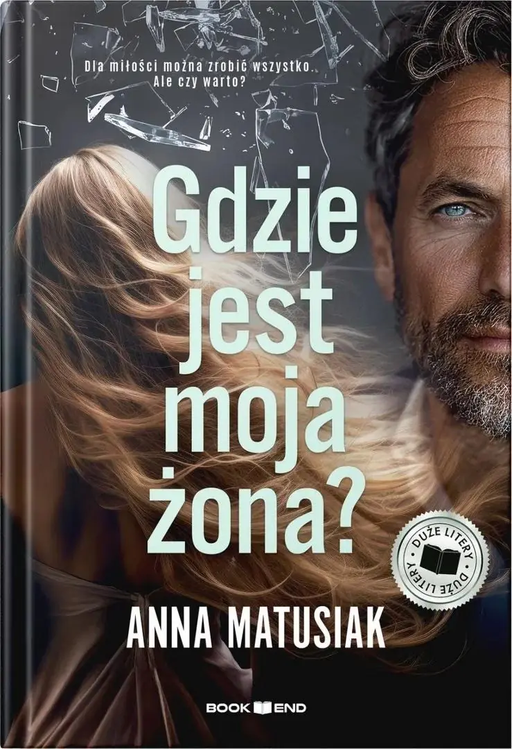 Książka - Gdzie jest moja żona? Duże Litery