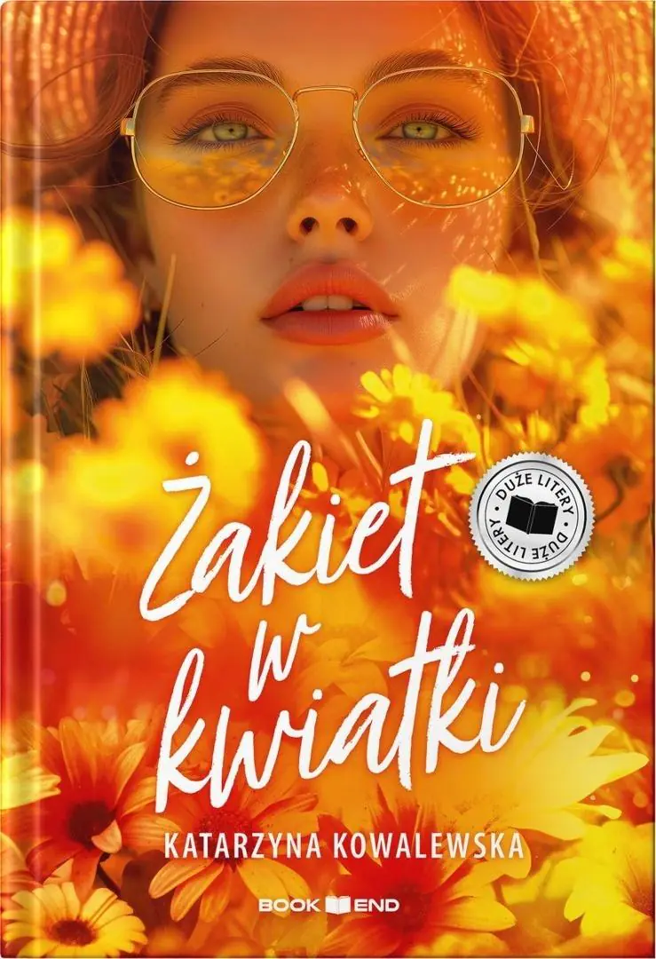 Książka - Żakiet w kwiatki. Duże Litery