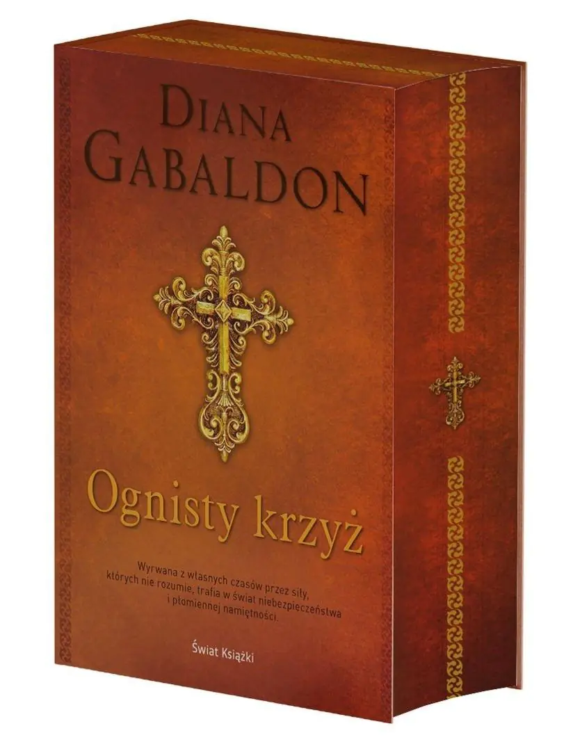 Książka - Ognisty krzyż. Obca. Tom 5. Edycja kolekcjonerska (barwione brzegi)