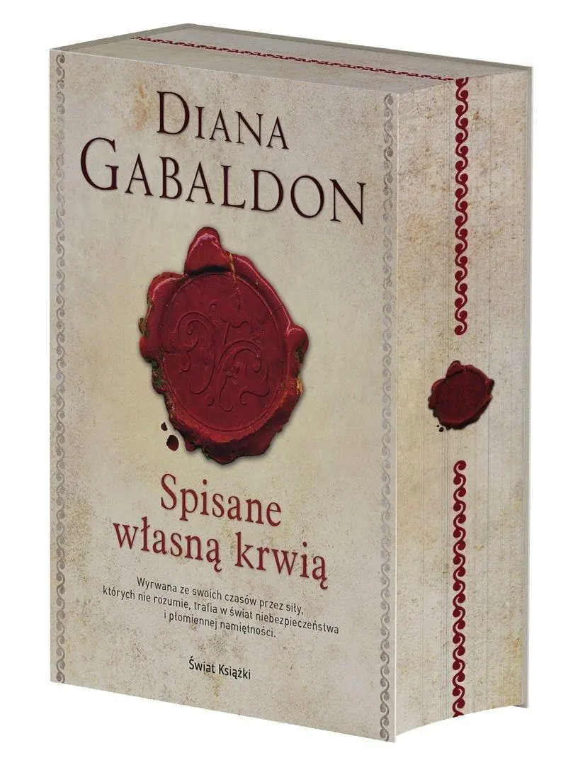 Książka - Spisane własną krwią. Obca. Tom 8. Edycja kolekcjonerska (barwione brzegi)