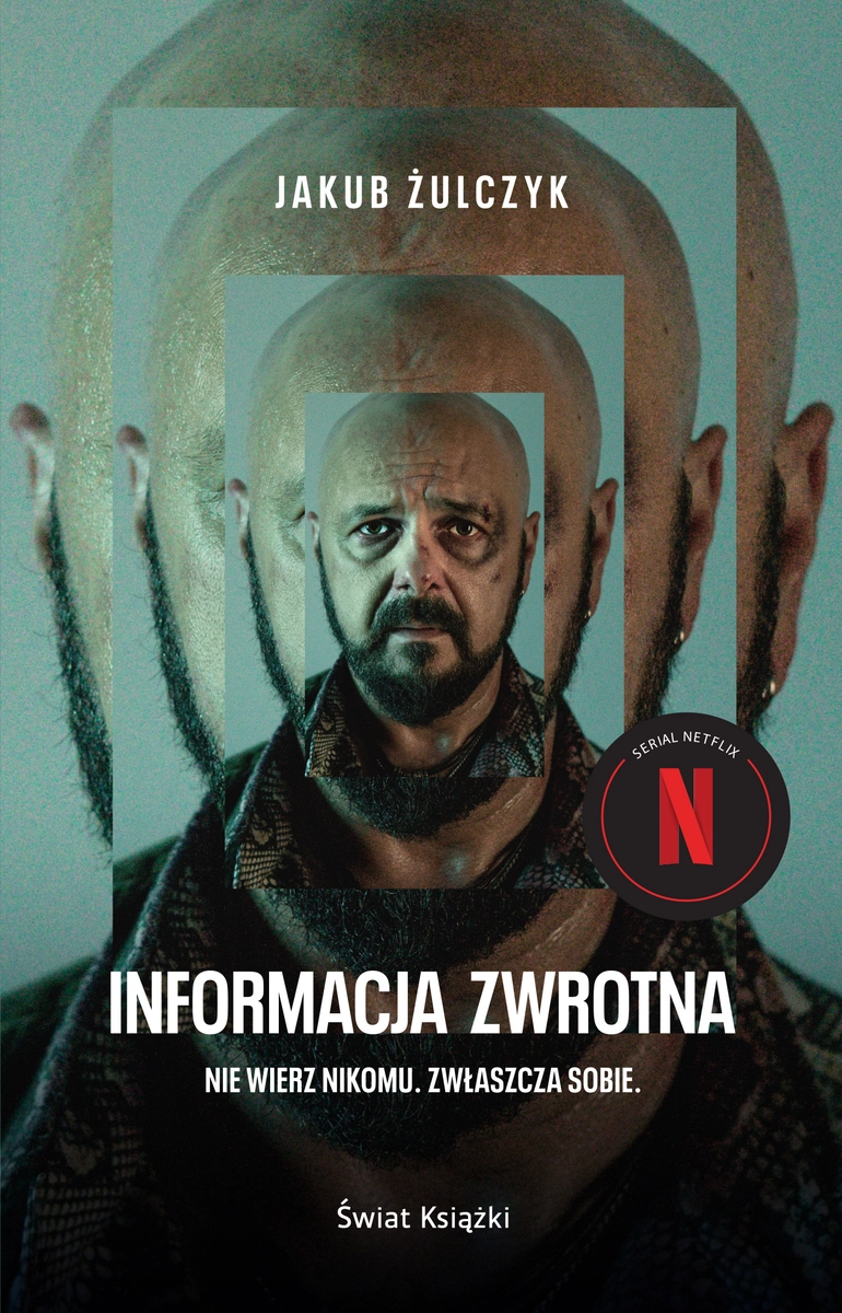 Książka - Informacja zwrotna (okładka filmowa)