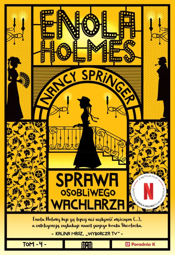 Książka - Sprawa osobliwego wachlarza. Enola Holmes