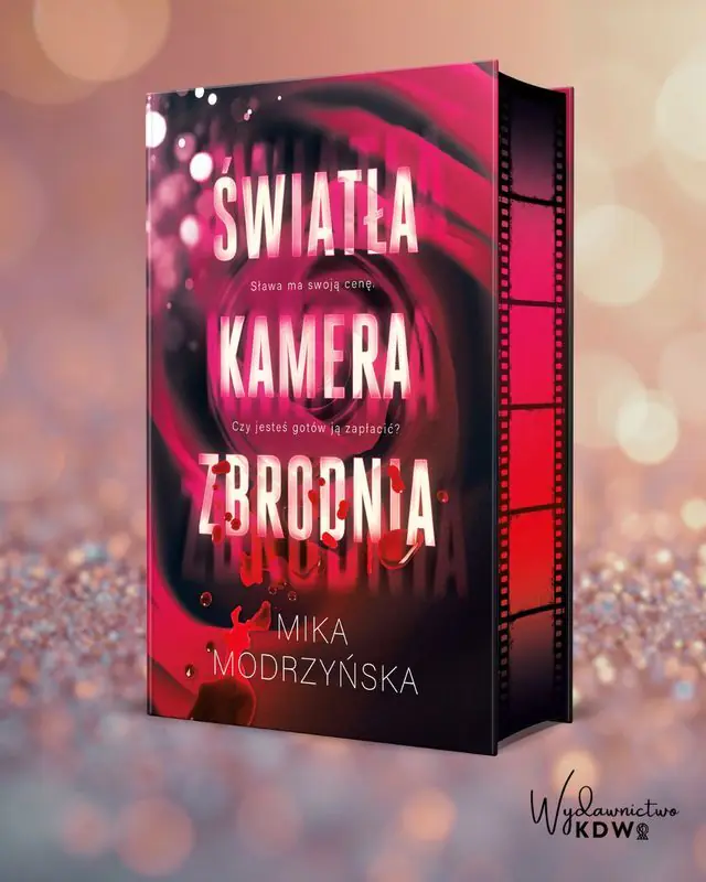 Książka - Światła Kamera Zbrodnia (barwione brzegi)