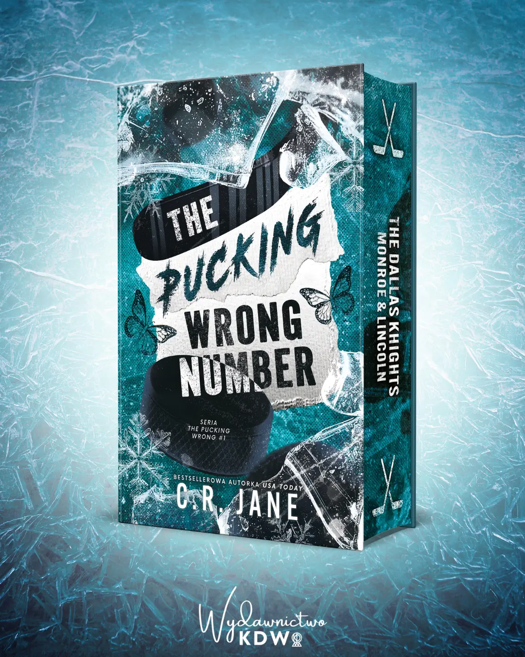 Książka - The Pucking Wrong Number (barwione brzegi)