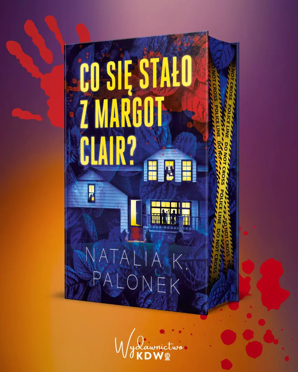 Książka - Co się stało z Margot Clair (barwione brzegi)