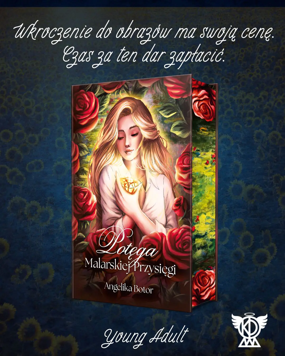 Książka - Potęga malarskiej przysięgi (ilustrowane brzegi)