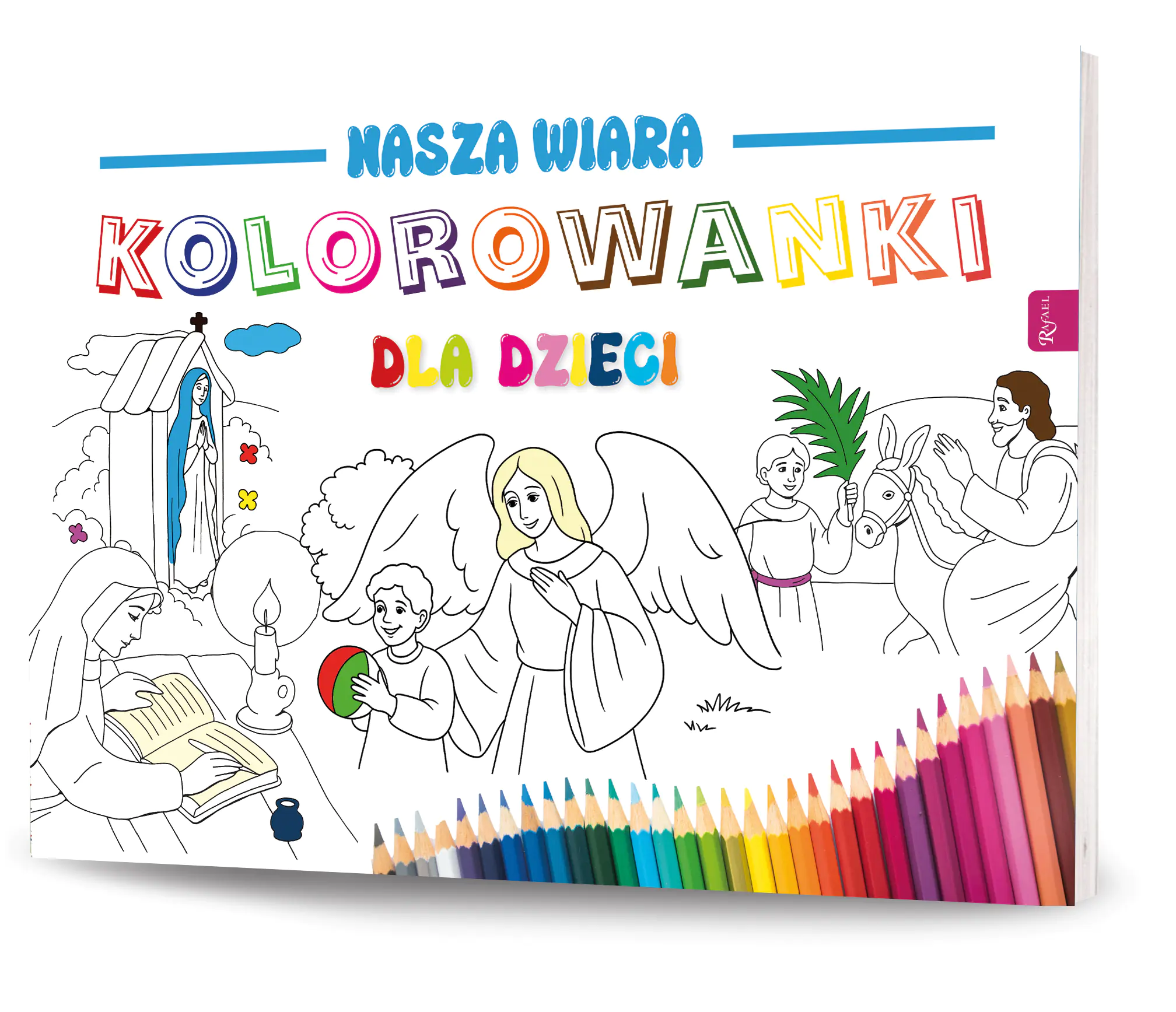 Książka - Nasza wiara. Kolorowanki dla dzieci